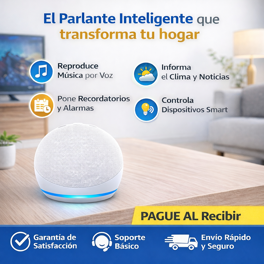 Parlante Tipo Alaxe Echo Dot
