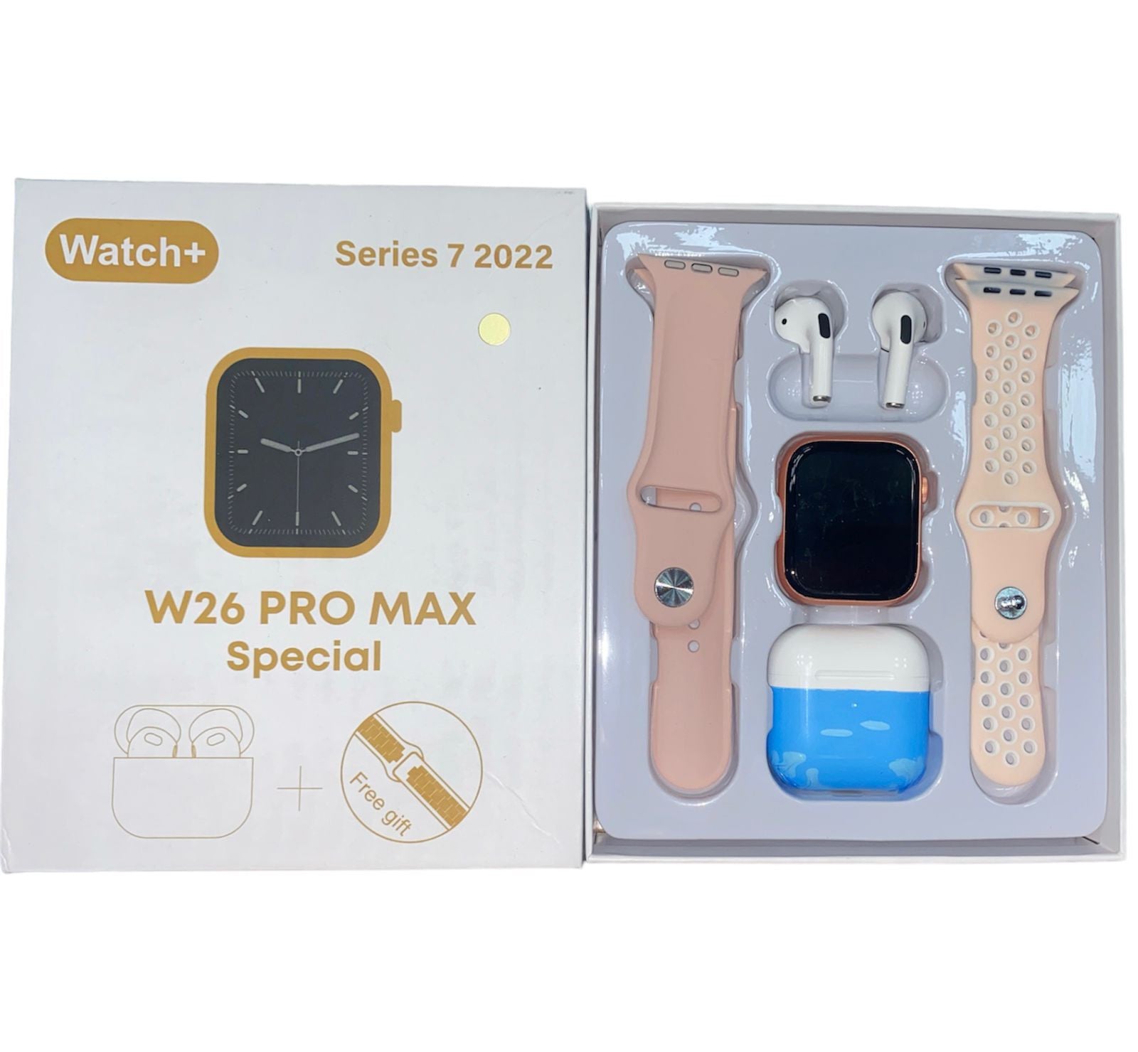 Combo De Reloj Doble Pulso Y Audífonos
