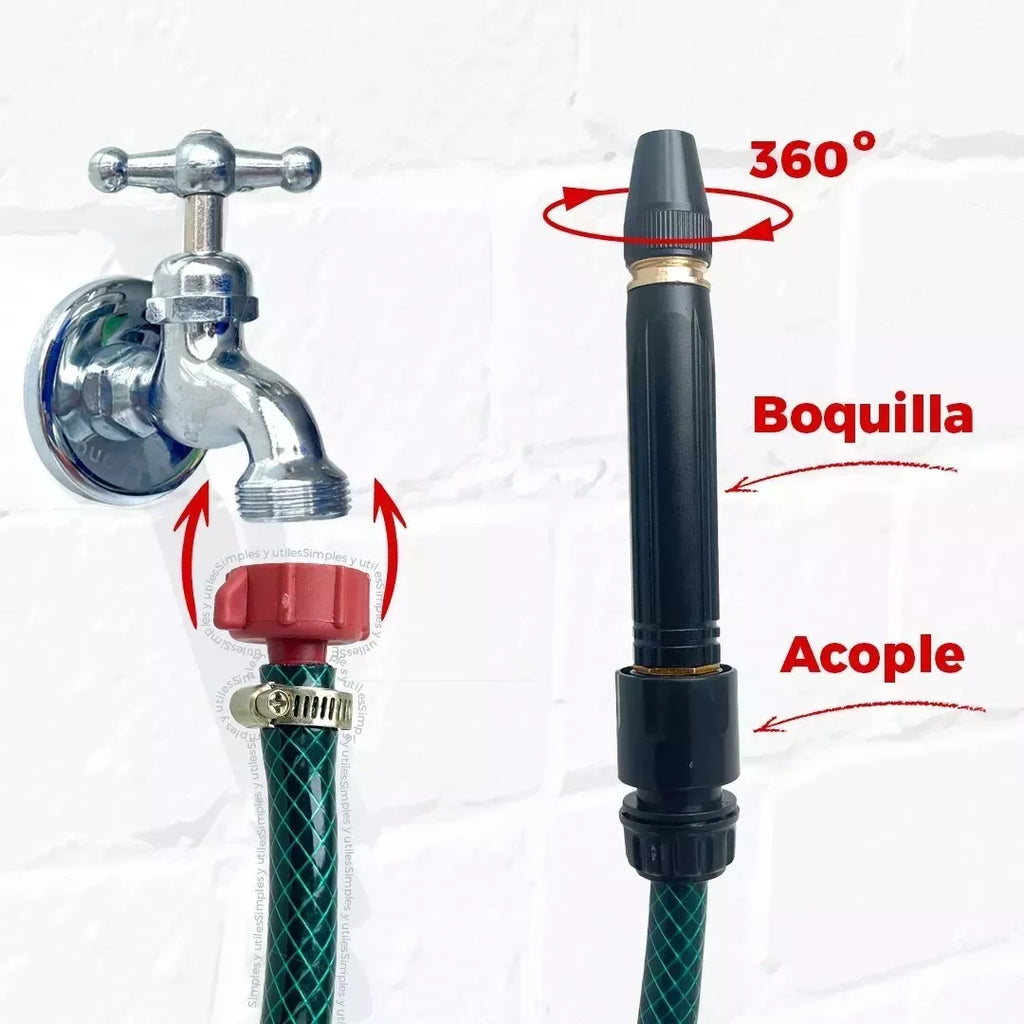 Boquilla Mangueras Con Accesorios