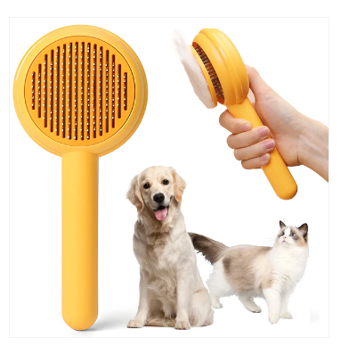 Cepillo Peine Mascotas Removedor Pelo Autom.