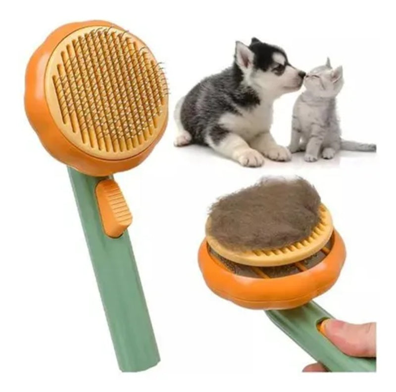 Cepillo Peine Mascotas Removedor Pelo Autom.