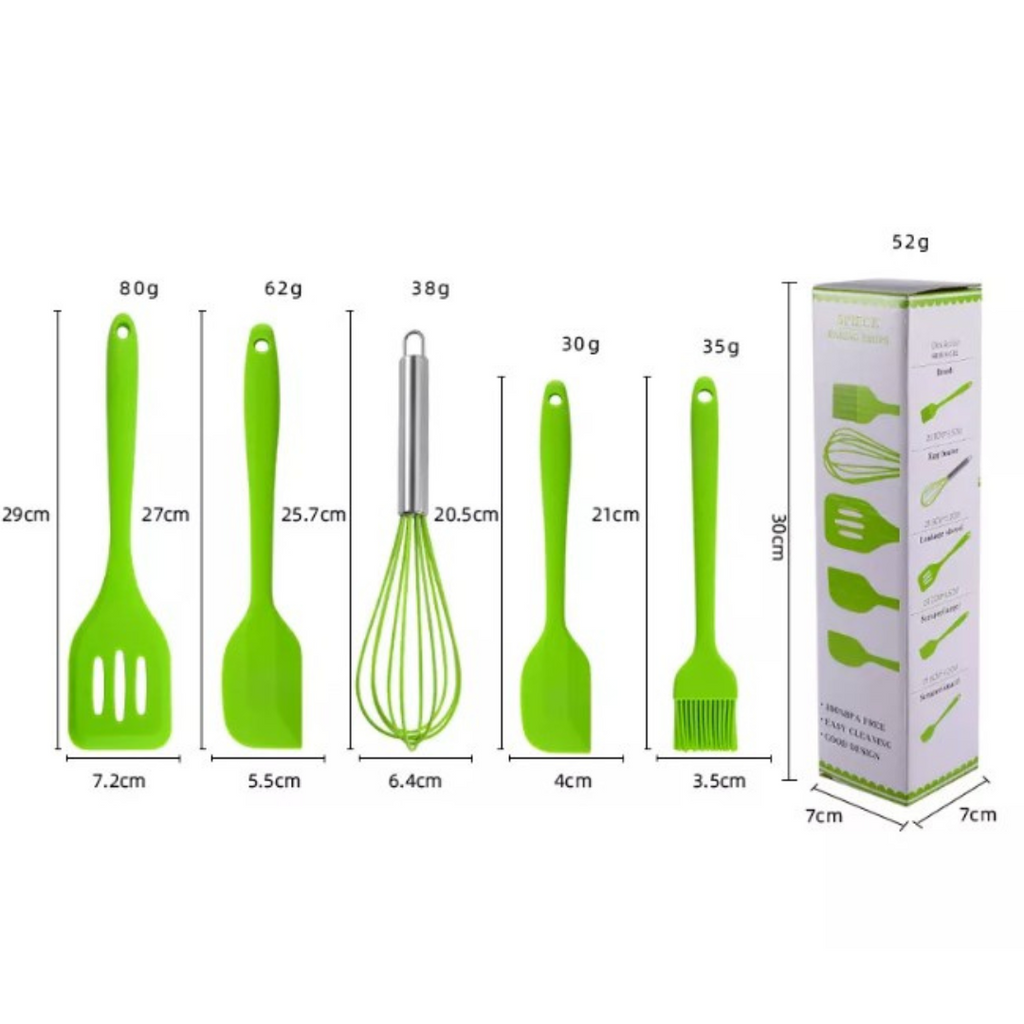 Utensilios De Cocina De Silicona kit X5